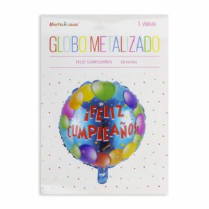 Globo Feliz Cumpleaños UNIFELICIDAD 18 Pulgadas
