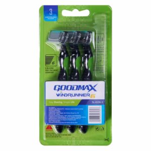 Afeitadora Desechable Wind Runner 6 GOODMAX 3 Piezas