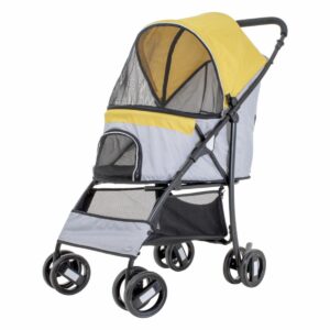 Coche Para Mascota Con Ruedas HANHONG PET 1 Pieza