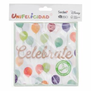 Servilleta Celebrate UNIFELICIDAD X 10 Uds