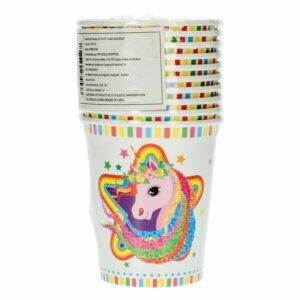 Vasos Unicornio UNIFELICIDAD X 10 Uds