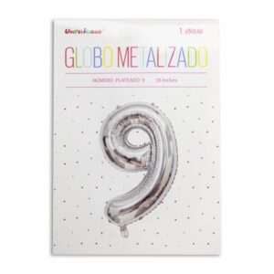 Globo Metálico UNIFELICIDAD N°9