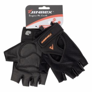 Guantes Para Ejercicio Negro Sin Dedos JINREX Mediana