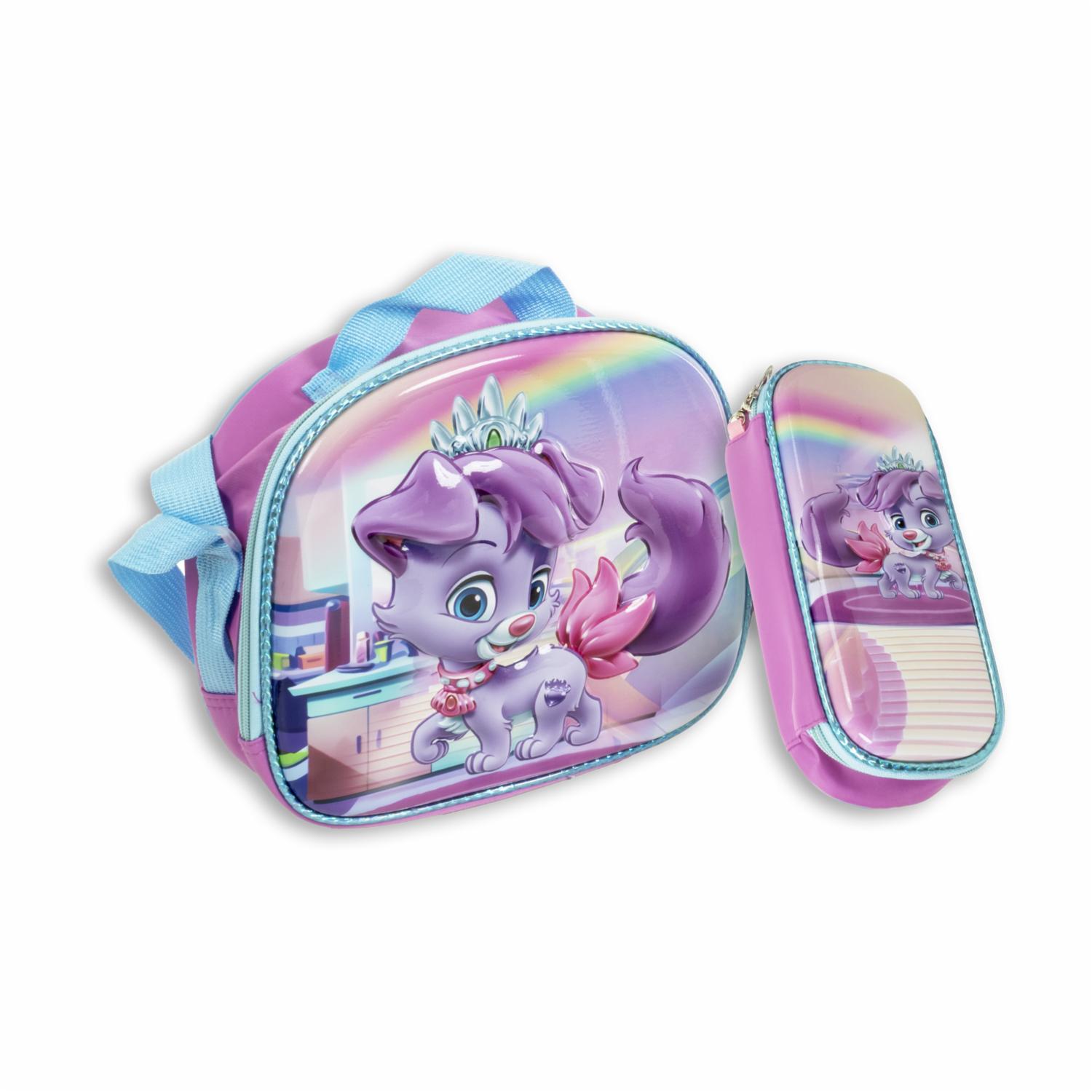 Set Escolar Mochila Lonchera y Cartuchera Diseño Puppy KOOME 55x15x27 Cm - Imagen 2