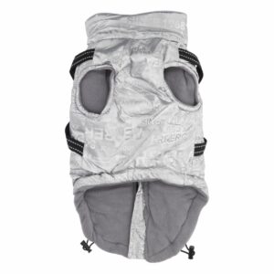 Chaleco Para Perro Plateado Metalizado LEADER PET