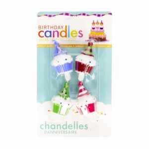 Vela Ositos BIRTHDAY CANDLES X 4 Uds