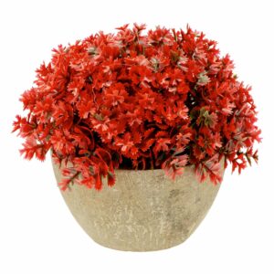 Maceta Decorativa Follaje Verde Artificial DONGZHI 13 Cm