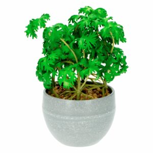Maceta Decorativa Follaje Verde Artificial DONGZHI 15 Cm