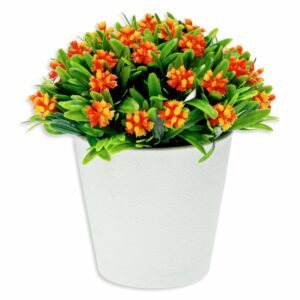 Maceta Decorativa Flores Varios Colores Artificial DONGZHI 13 Cm