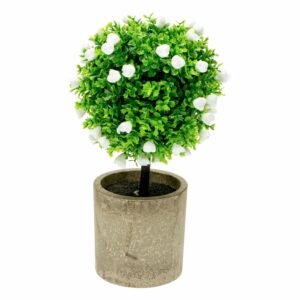 Maceta Decorativa Flores Varios Colores Artificial DONGZHI 22 Cm