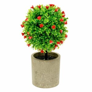 Maceta Decorativa Flores Varios Colores Artificial DONGZHI 22 Cm