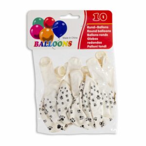 Globo Huellas Perro BALLOONS N°12