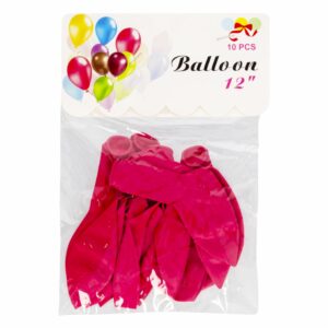 Globo Rosado EASTERN BALLOON X 10 Uds