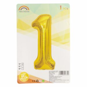 Globo Dorado JASON BALLOONS N°1