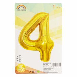 Globo Dorado JASON BALLOONS N°4