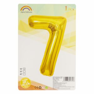 Globo Dorado JASON BALLOONS N°7