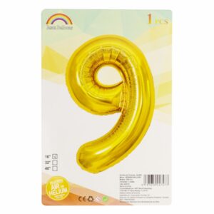 Globo Dorado JASON BALLOONS N°9