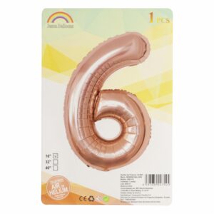 Globo Rosado JASON BALLOONS N°6