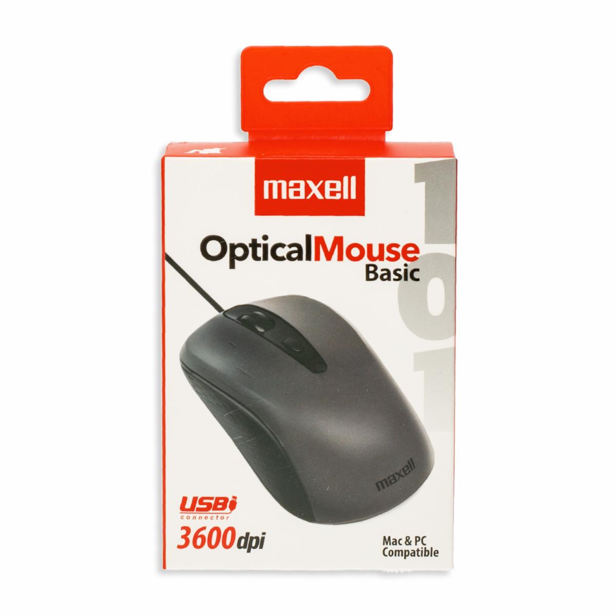 Mouse Óptico Silver MAXELL Alámbrico - Imagen 4