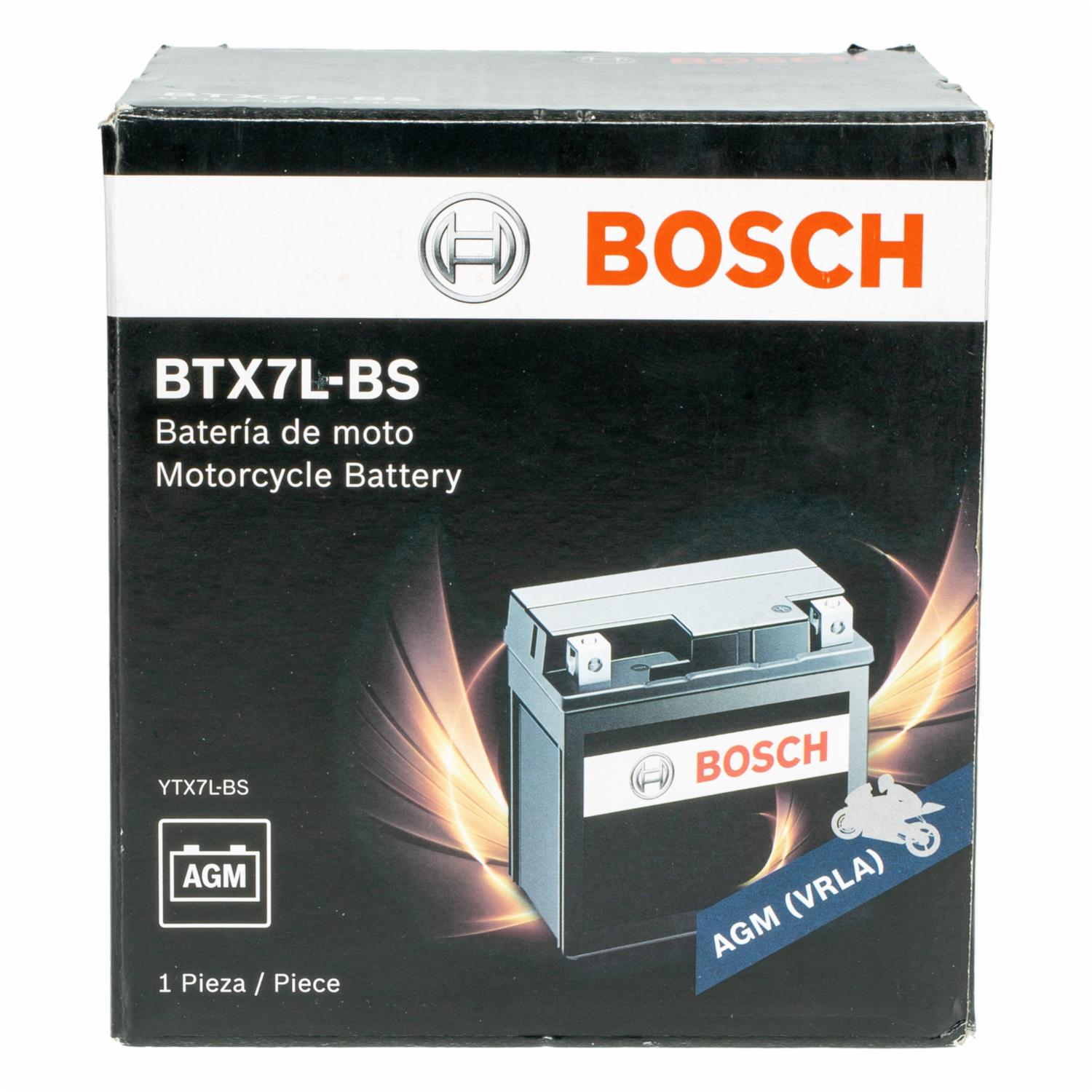 Batería Para Moto BTX7L-BS BOSCH 12 V 6 AH