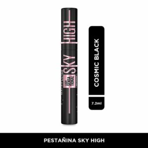 Máscara De Pestañas Lash Sensational Sky High Noir Cosmic Black A Prueba De Agua MAYBELLINE NEW YORK 7.2 Ml