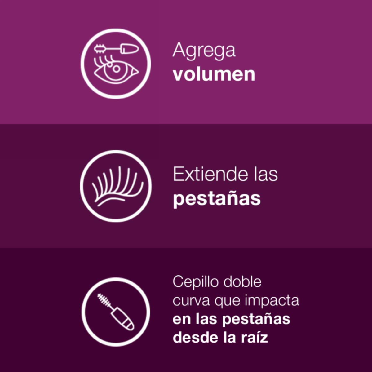 Máscara De Pestañas The Falsies Lash Lift Black A Prueba De Agua MAYBELLINE NEW YORK 10 Ml