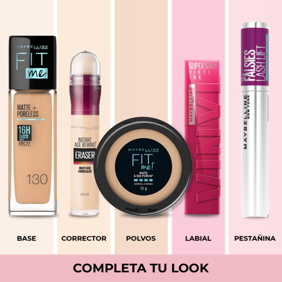 Máscara De Pestañas The Falsies Lash Lift Black A Prueba De Agua MAYBELLINE NEW YORK 10 Ml