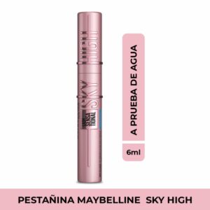 Máscara De Pestañas Lash Sensational Sky High Black A Prueba De Agua MAYBELLINE NEW YORK 6 Ml