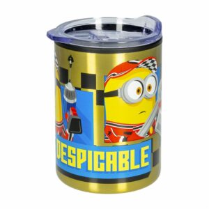 Tomatodo Acero Inoxidable Doble Pared Minnions FUN KIDS 350 Ml