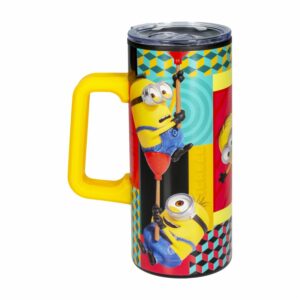 Tomatodo Acero Inoxidable Doble Pared Con Asa Minions FUN KIDS 500 Ml
