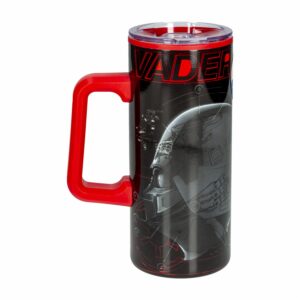 Tomatodo Acero Inoxidable Doble Pared Con Asa Darth Vader FUN KIDS 500 Ml