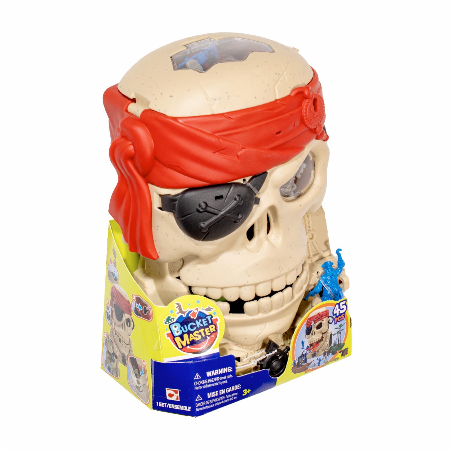 Set De Juego Tesoro Del Pirata BUCKET MASTER 45 Piezas - Imagen 2