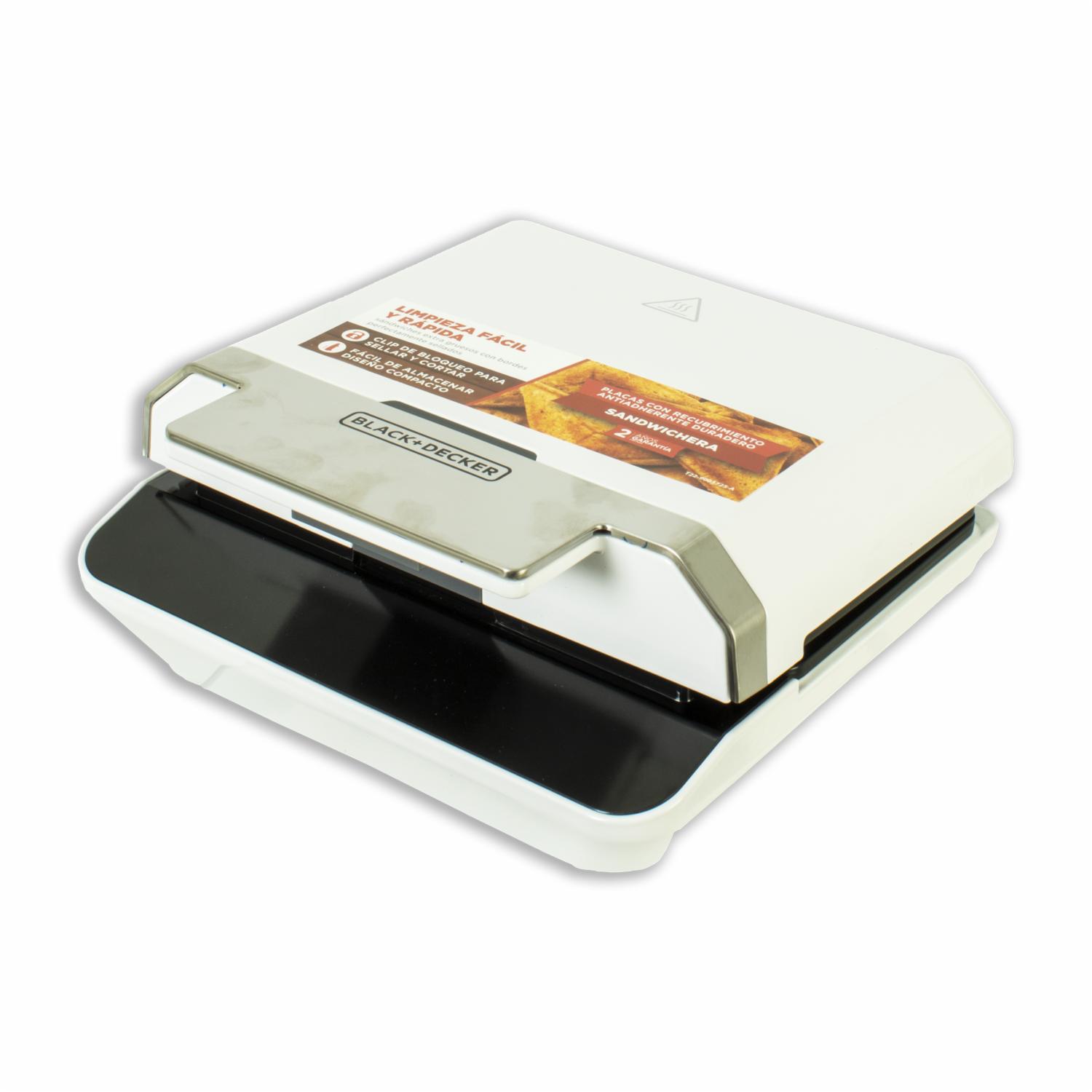 Sanduchera Easy Clean SM602F-1WDLA BLACK & DECKER 2 Panes