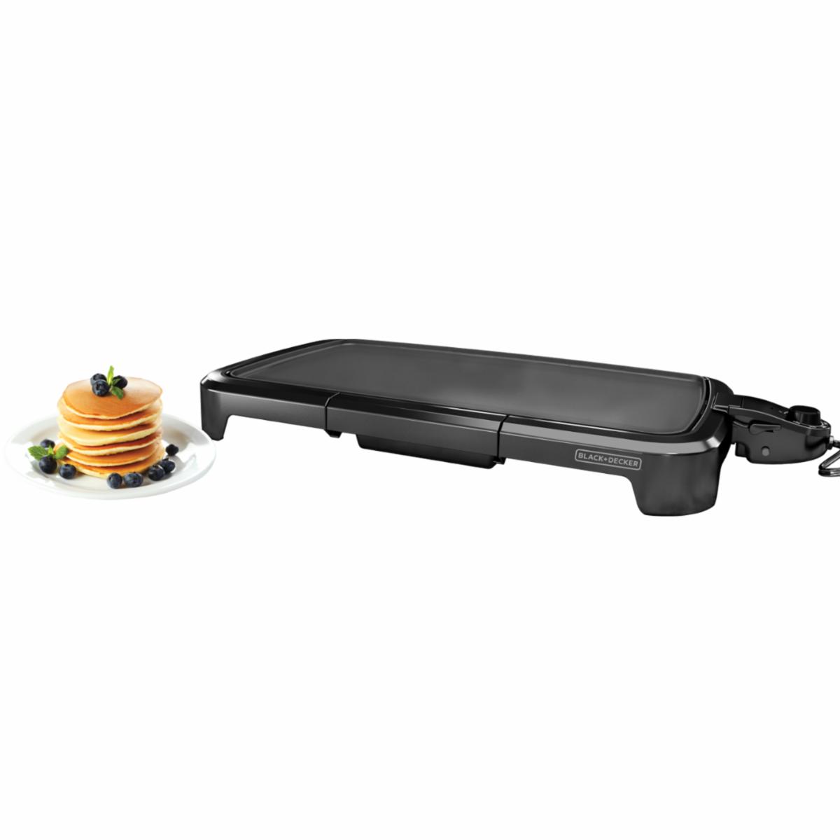 Plancha Asadora Con Recubrimiento Antiadherente Y Canal Para Eliminar La Grasa BLACK & DECKER 110w