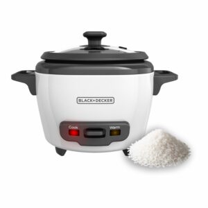 Olla Arrocera Con Tapa De Vidrio RC503 BLACK & DECKER 0,7 Litros