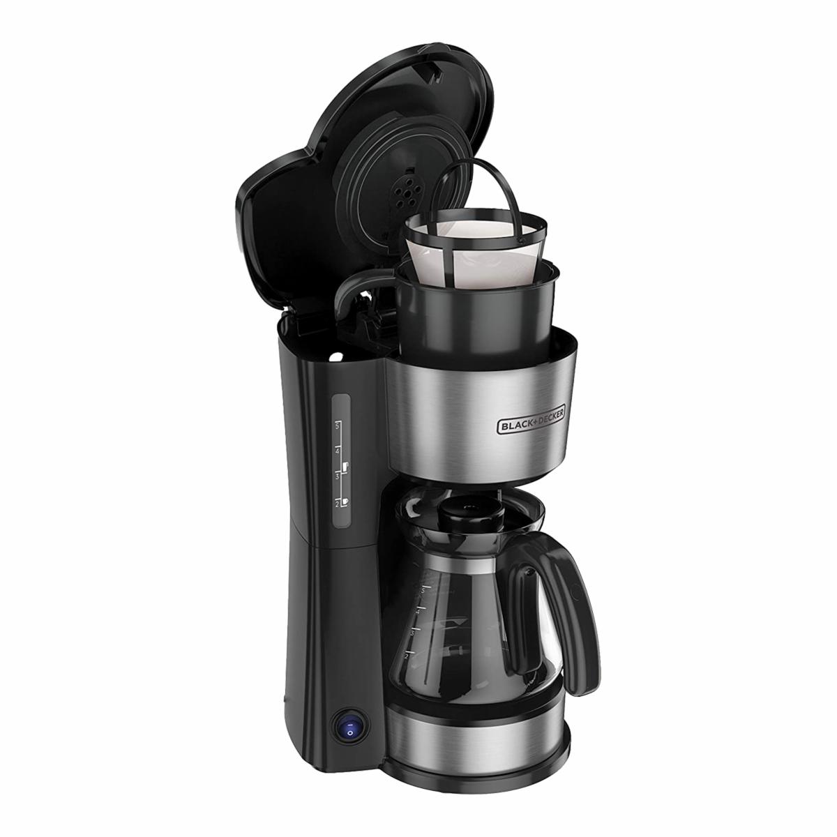 Cafetera 5 Tazas 4 En 1 BLACK & DECKER 650 W