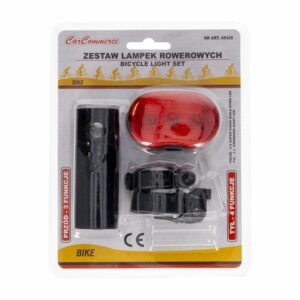 Luces Led Para Bicicleta Color Negro CARCOMMERCE X 2 Uds