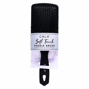 Cepillo De Cabello Caja Soft Touch Paddle Brush Black CALA 1 U