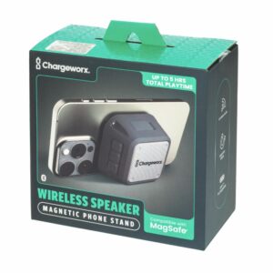 Parlante Soporte Para Celular CX5342 CHARGE WORX Negro