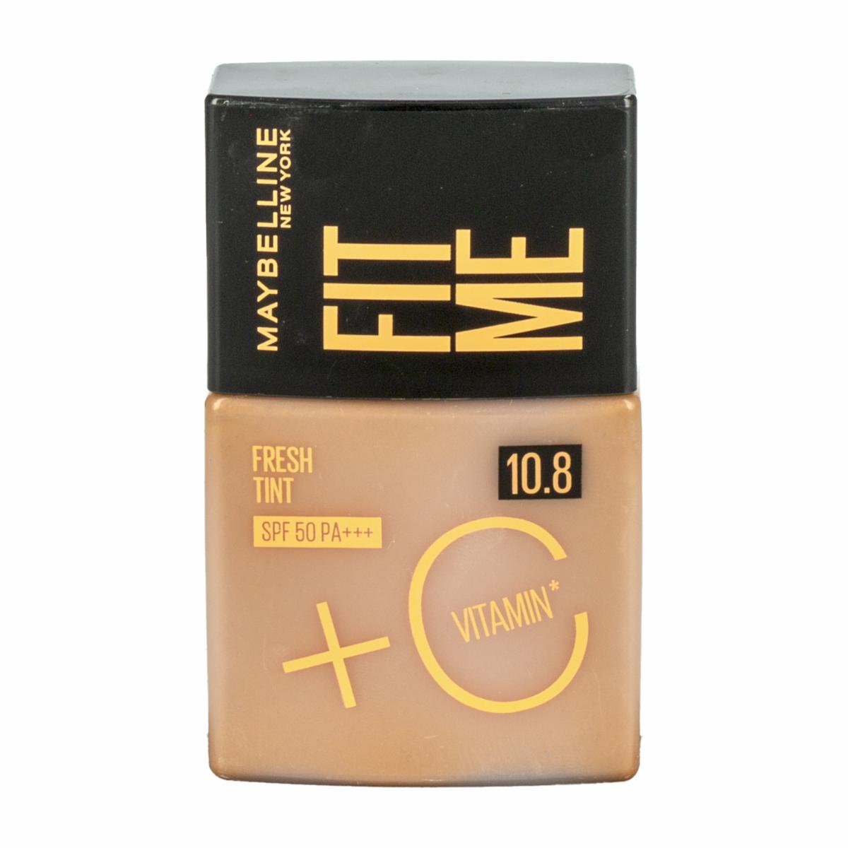 Base Líquida Fit Me Fresh SPF 50 Tono 10.8 MAYBELLINE NEW YORK 30 Ml - Imagen 2