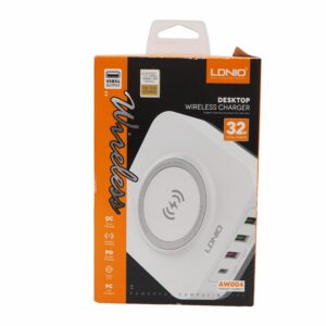 Cargador Inalámbrico 4 Puertos De Salida LDNIO 32 Wats