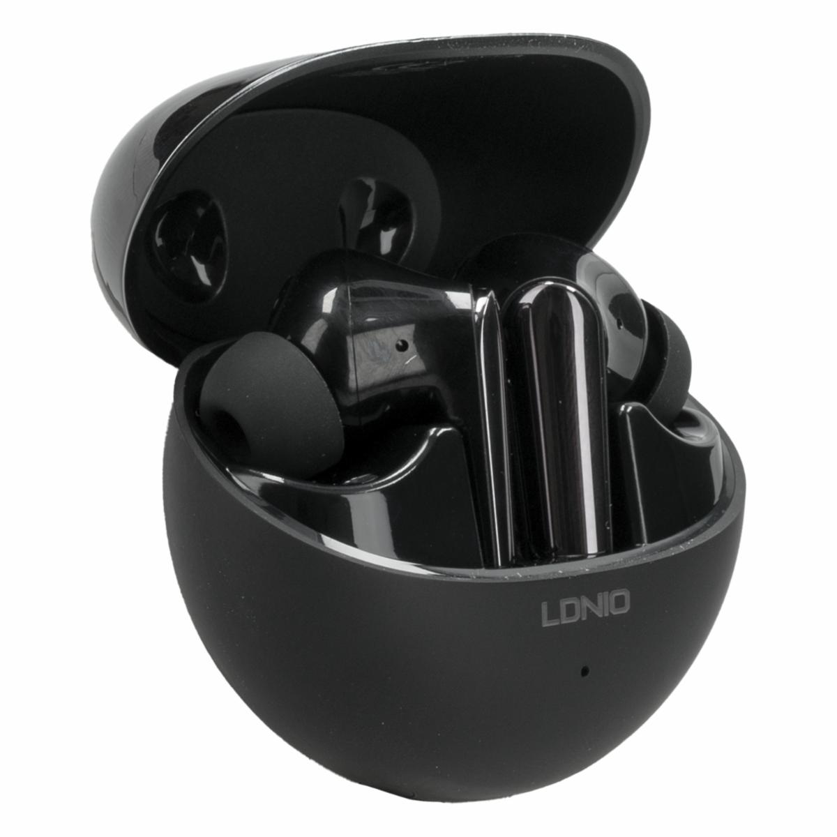 Audífonos Inalámbricos Negro LDNIO Wireless - Imagen 2