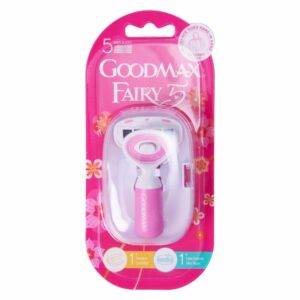 Razuradora Con Repuesto Cuchilla De 5 Hojas Extra Suave GOODMAX FAIRY 5 1 Unidad