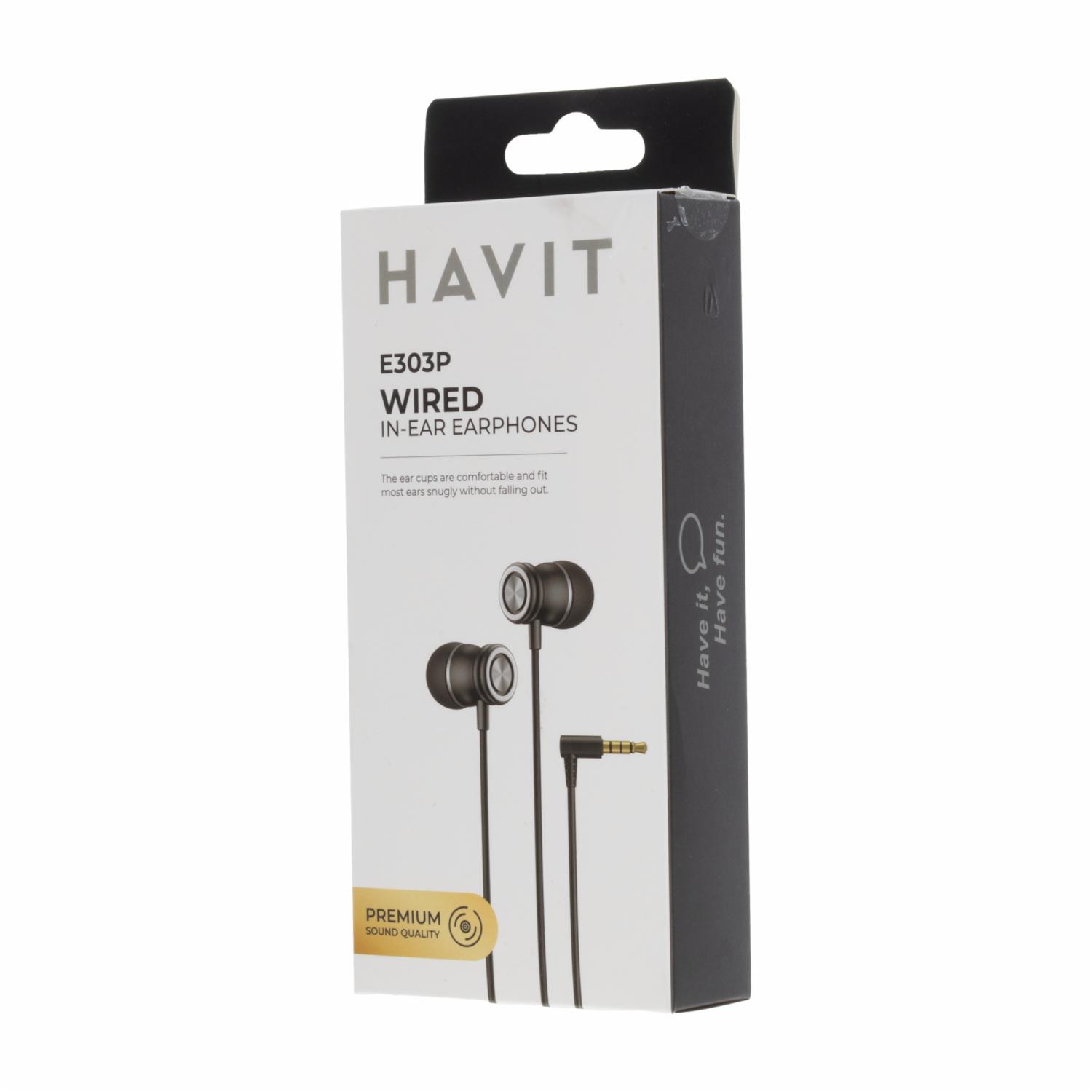 Audífonos Wired HV-E303PB HAVIT Con Cable - Imagen 3