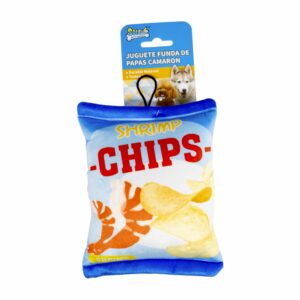 Juguete De Perro Diseño Funda De Papas Camarón SOLEIL 1 Pieza