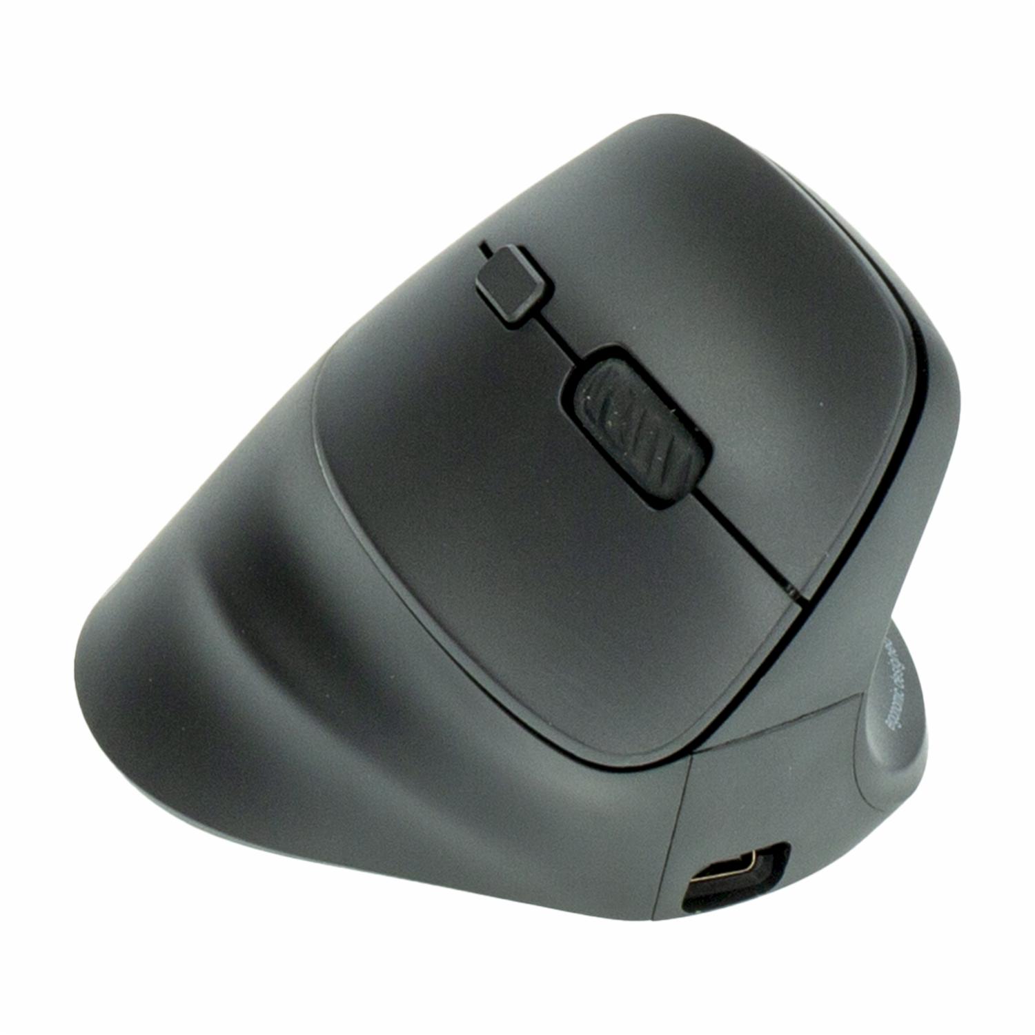 Mouse Ergonómico BTM010L Negro MEETION Wireless - Imagen 2
