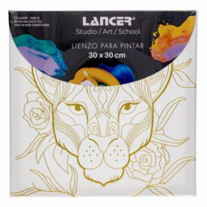 Lienzo Para Pintar Con Diseños LANCER 30x30 Cm