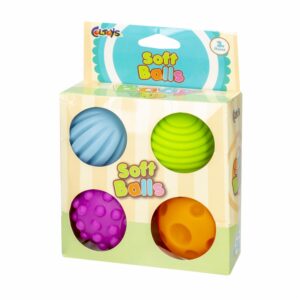 Set Pelotas Soft Para Baño COLTOYS 4 Piezas