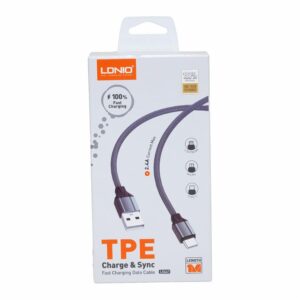 Cable Cargador Y Para Transferencia De Datos LDNIO 1 Metros