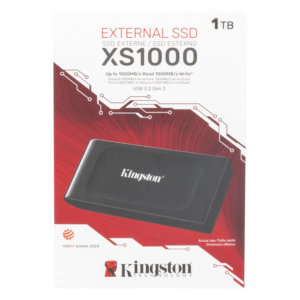 Memoria Externa SSD 2da Generación Negro KINGSTON 1 T
